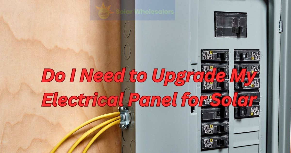 Electrical Panel for solar